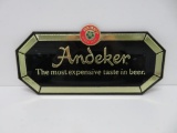 Pabst Andeker sign, stand up, Beeco, 11 1/2