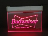 Budweiser light up sign, red, 12