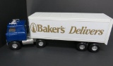 Ertl Bakers Delivery truck and trailer, 21 1/2