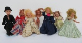Seven composition and plastic Storybook dolls, 6