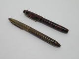 Parker and Sheaffer vintage fountain pens