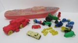 Plastic and rubber toy lot