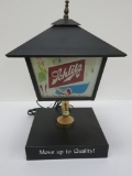 1958 Schlitz post lamp light up sign