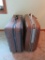 Samsonite hard sided suitcase and Jordache vintage suitcase
