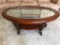 Nice glass top coffee table, 47