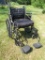 Invacare folding wheelchair with gel cushion, 21