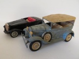 Hubley metal model and Bandai 1933 Cadillac tin, 7