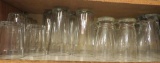 Assorted Glasses, about 26 pieces