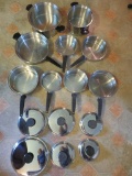 Large set of Lifetime kettles and pans