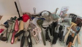 Assorted kitchen utensils