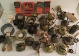 Lamp parts, wicks and burners