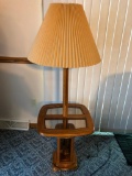 End table floor lamp and table lamp