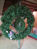 2' and 4' Christmas wreaths