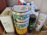Wax, paints and refinishing product lot