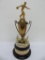 Very large vintage bowling trophy, 1959-1960 Farmers Warehouse, 20