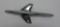 Airplane hood ornament,rocket front, 16