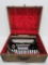 Lo Duca Accordion with matching case Milwaukee Wis, 3/5 Palmaster, 18