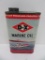 DX Marine Oil can, cool boating graphics, 6 3/4
