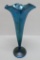 Lovely Blue Aurene Favrile Tiffany Vase, LCT, C3214, 9 1/2