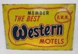 The Best Western motels sign, 36
