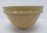 Stoneware mixing bowl, Leifer-Hintz advertising, Batavia Wis, 7