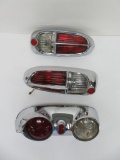 1950's automotive tail lights, DeSota and Chrysler New Yorker, 10