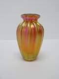 LCT, Tiffany miniature cabinet vase, 4 1/4