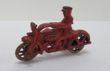 Cast Iron motorcycle and sidecar, 4