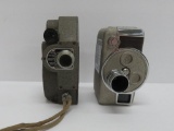 Two Revere 8 movie cameras, 8mm