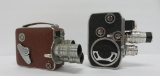 Bolex Paillard and Keystone Olympic Keystone Turret 8 movie cameras, 8mm