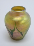 LCT Miniature Tiffany vase, Y4947, 2 1/4