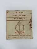 1936 Montgomery Ward Wallpaper and Paint catalog