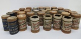 28 Assorted Edison cylinder roll records