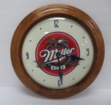 Miller clock, battery operated, new in package, 14