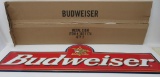 Budweiser metal sign with box, 46
