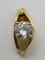 Absolutely Stunning Handmade 18kt yellow gold pendant, 1.18 carat diamond