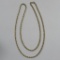 14kt yellow gold chain, 30