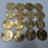 Presidential dollars 2007 - 2010, 16 pcs