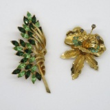 Coro and A Regal pin brooches, 4