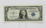 Star Silver Certificate, *09285048, series 1957 Robert Anderson