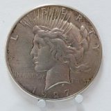 1927 S Peace Silver Dollar