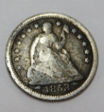 1853 Half Dime