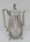 Lovely ornate plated coffee server, 11