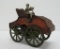 Clark Hilll Climber car, Wood and cast iron , weighted movement car, 7