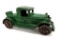 Cast iron car with rumble seat, 6