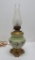 Electrified oil lamp, winged creatures, 13