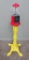 Bubble Gum machine on metal stand, 36