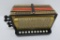 Fancy M Hohner accordion, made in Germany