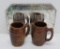 Blatz stoneware mug and Old Style Lager advertising mirror
