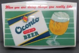 Oconto Beer light up sign, works, 19